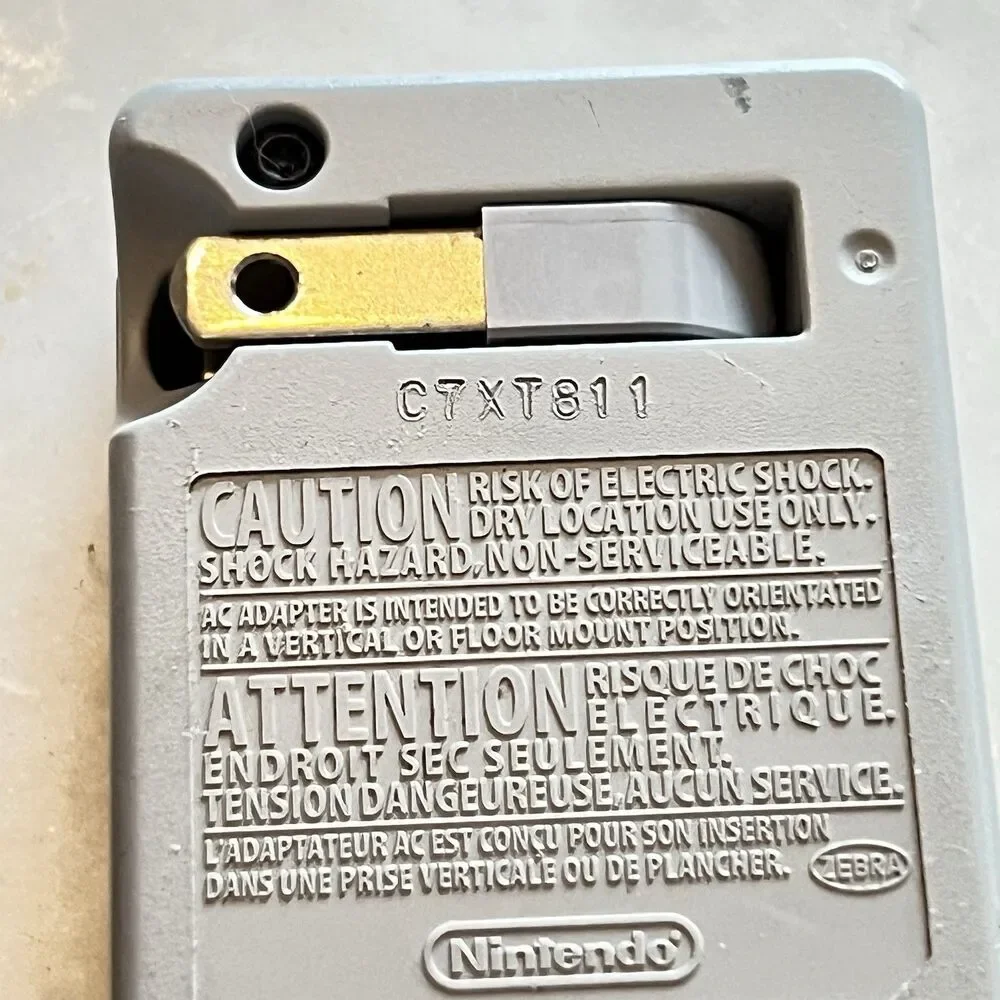 Nintendo 3DS AC Adapter Authentic Official OEM (WAP-002 USA) DSi/DSi/3DS/XL